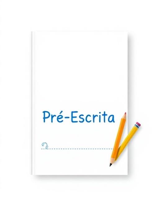 Capa do bônus Livro de Pré-Escrita